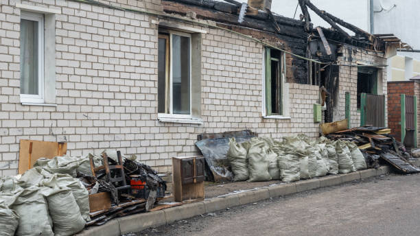 Professional Soot Cleanup technician working in Wynnewood, PA
